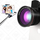 Mpow V2 Fisheye Lens Clip + FREE Selfie Stick, $22 with code 72NN492O